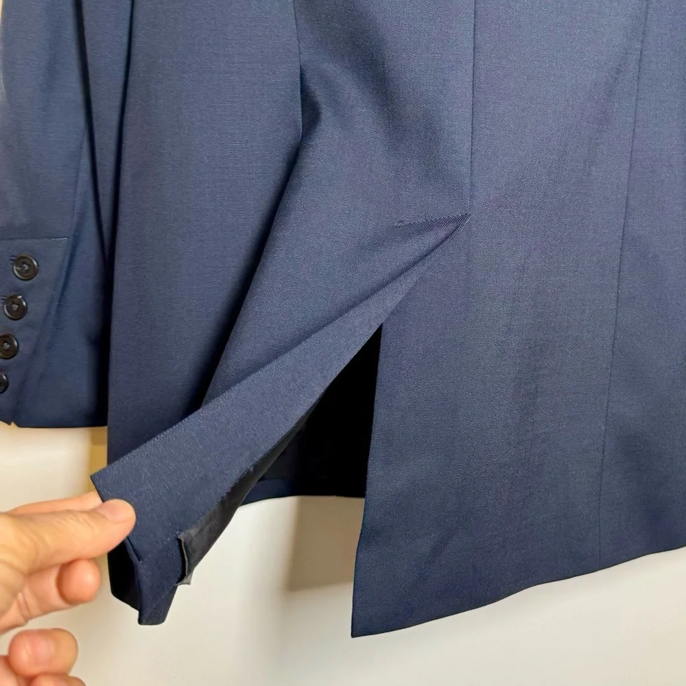 Bɪʀᴅ ʙʏ Jᴜɪᴄʏ Cᴏᴜᴛᴜʀᴇ Wᴏᴍᴇɴs Eʟᴏɴɢᴀᴛᴇᴅ Nᴀᴠʏ Cᴏɴᴛʀᴀsᴛ Lᴀᴘᴇʟ Bʟᴀᴢᴇʀ - Picture 10 of 14